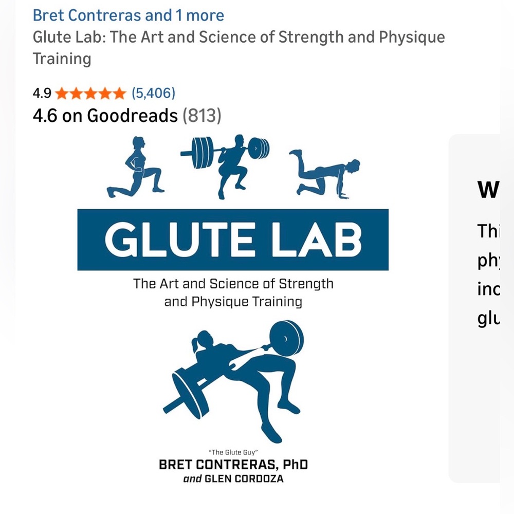 Glute Lab Book